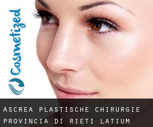 Ascrea plastische chirurgie (Provincia di Rieti, Latium)