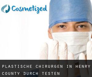 Plastische Chirurgen in Henry County durch testen besiedelten gebiet - Seite 1