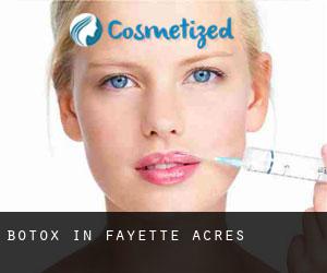 Botox in Fayette Acres