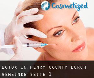 Botox in Henry County durch gemeinde - Seite 1